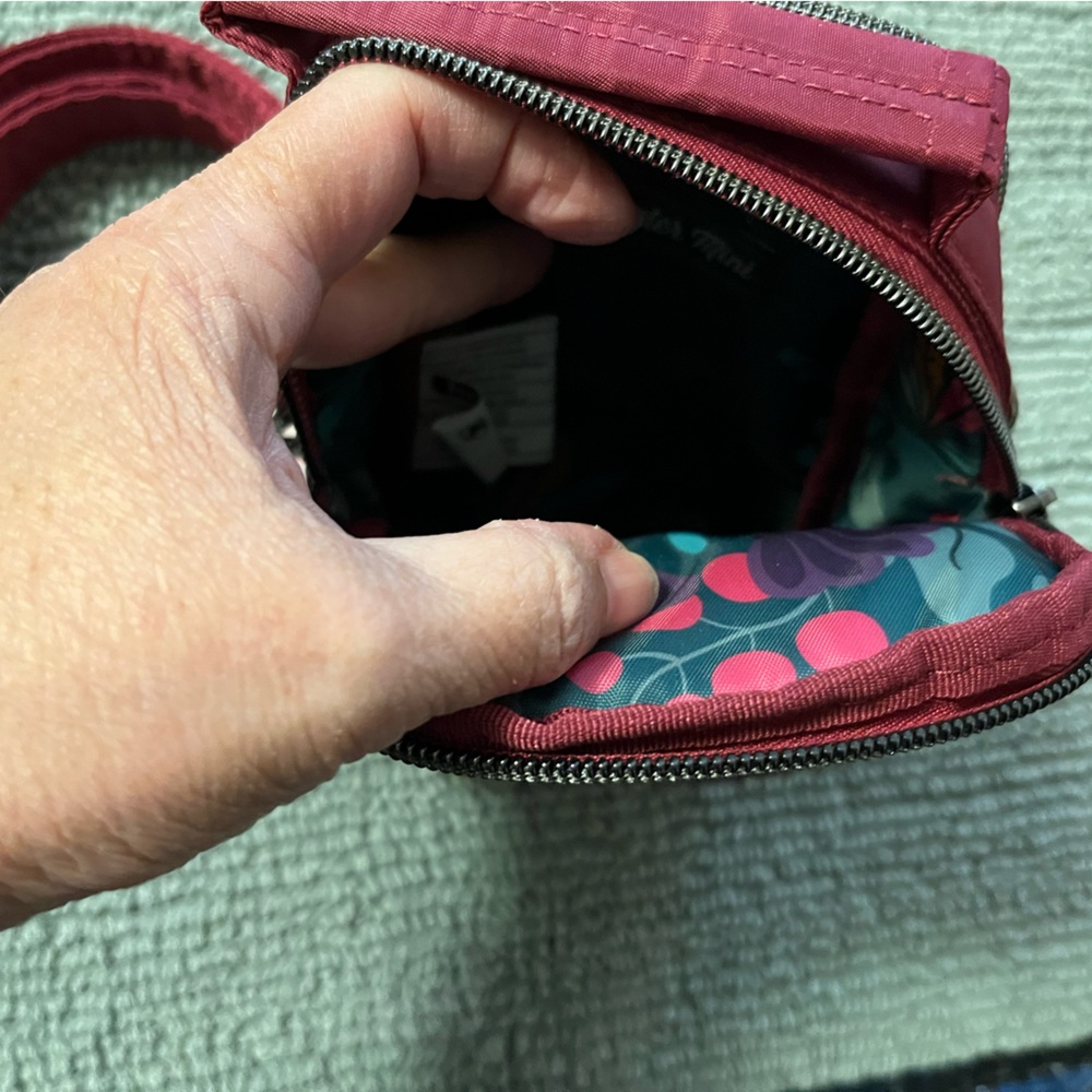 Lug Skeeter Mini SE  Crossbody Bag - NWT
Color: Raspberry - Picture 4 of 4
